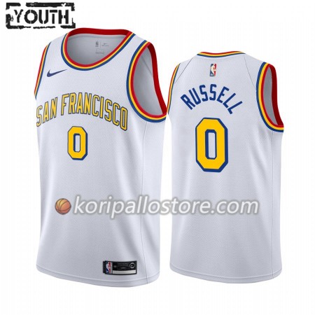 Golden State Warriors D'Angelo Russell 0 Nike 2019-2020 Classic Edition Lasten Pelipaidat Swingman